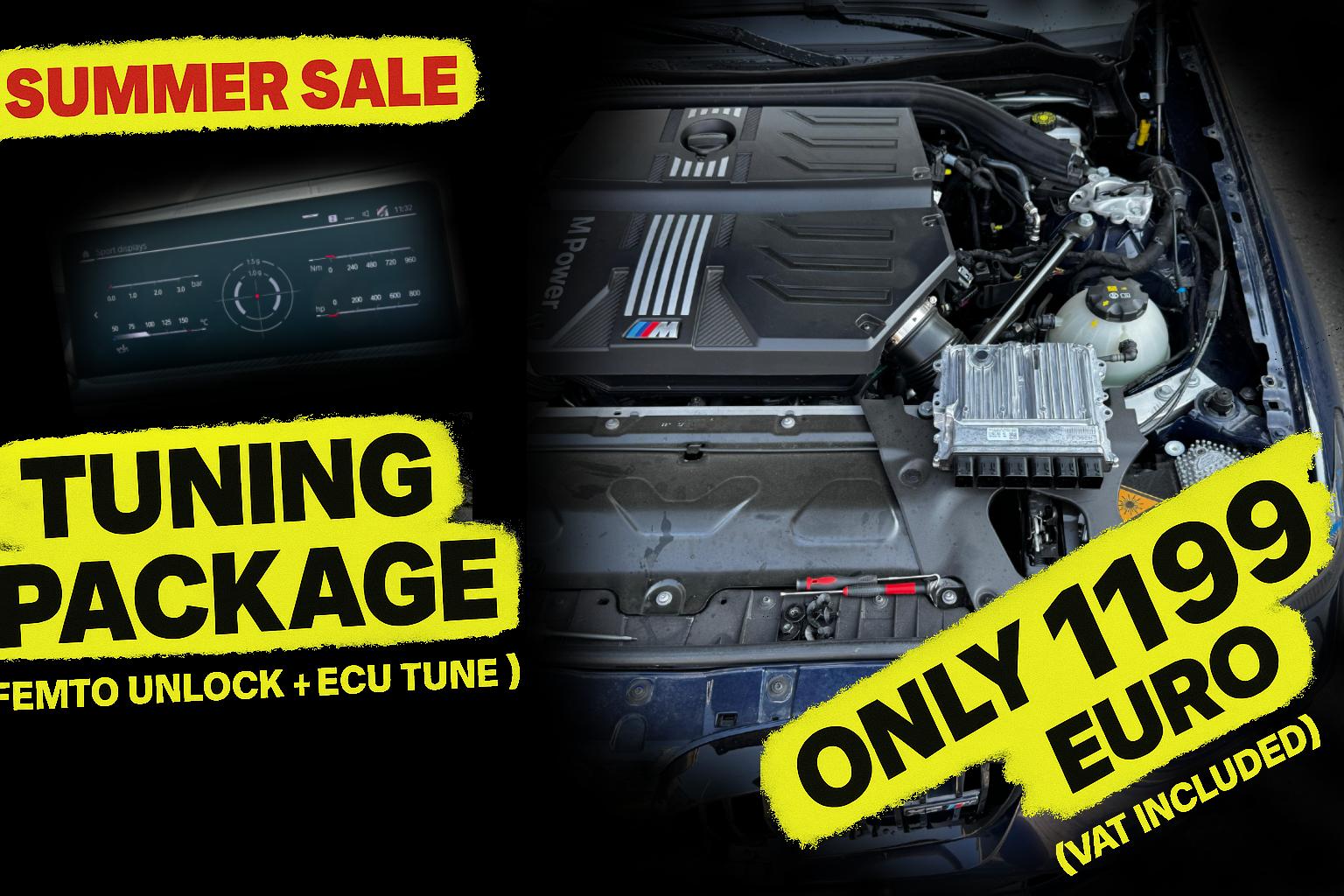 Oferta Speciala - Tuning Package ( Femto Unlock + ECU Tune )