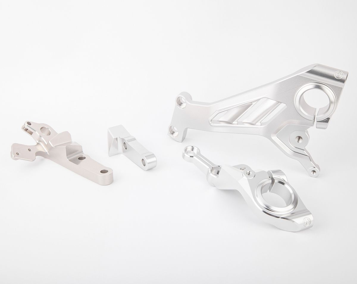 Billet Aluminum side frame plates kit Panigale V4 My2022