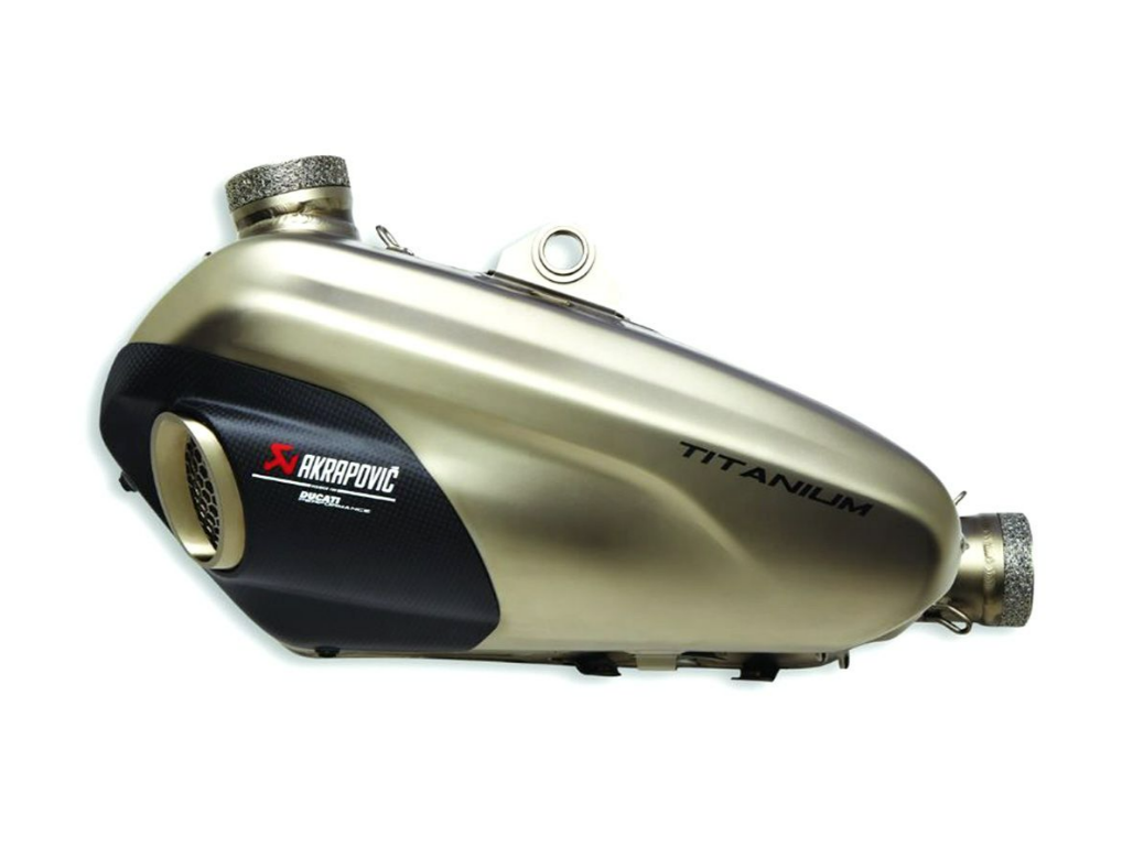 DUCATI PERFORMANCE SILENCERS AKRAPOVIC TITANIUM - DUCATI PANIGALE V4/S/SP/R 2018-2021 E4