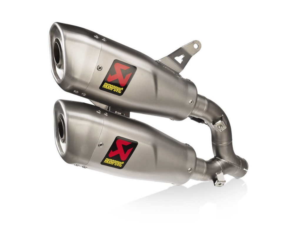 AKRAPOVIC PERECHE DE SILENCERE TITAN - DUCATI MONSTER 937 2021-2023 EURO 5